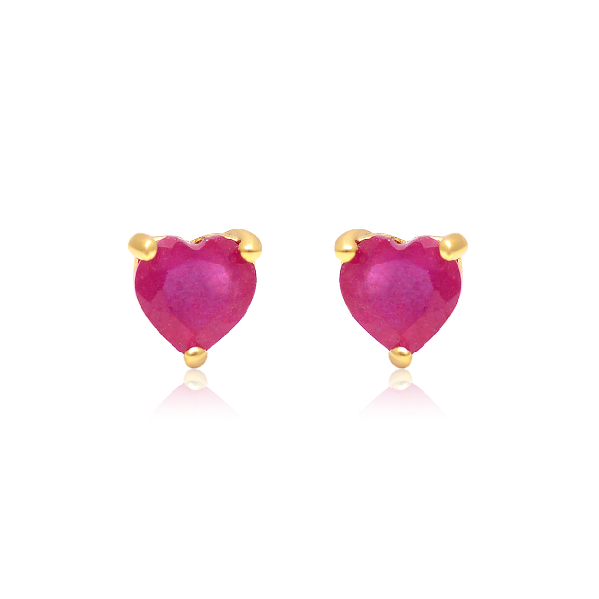 Roseheart Ruby Stud