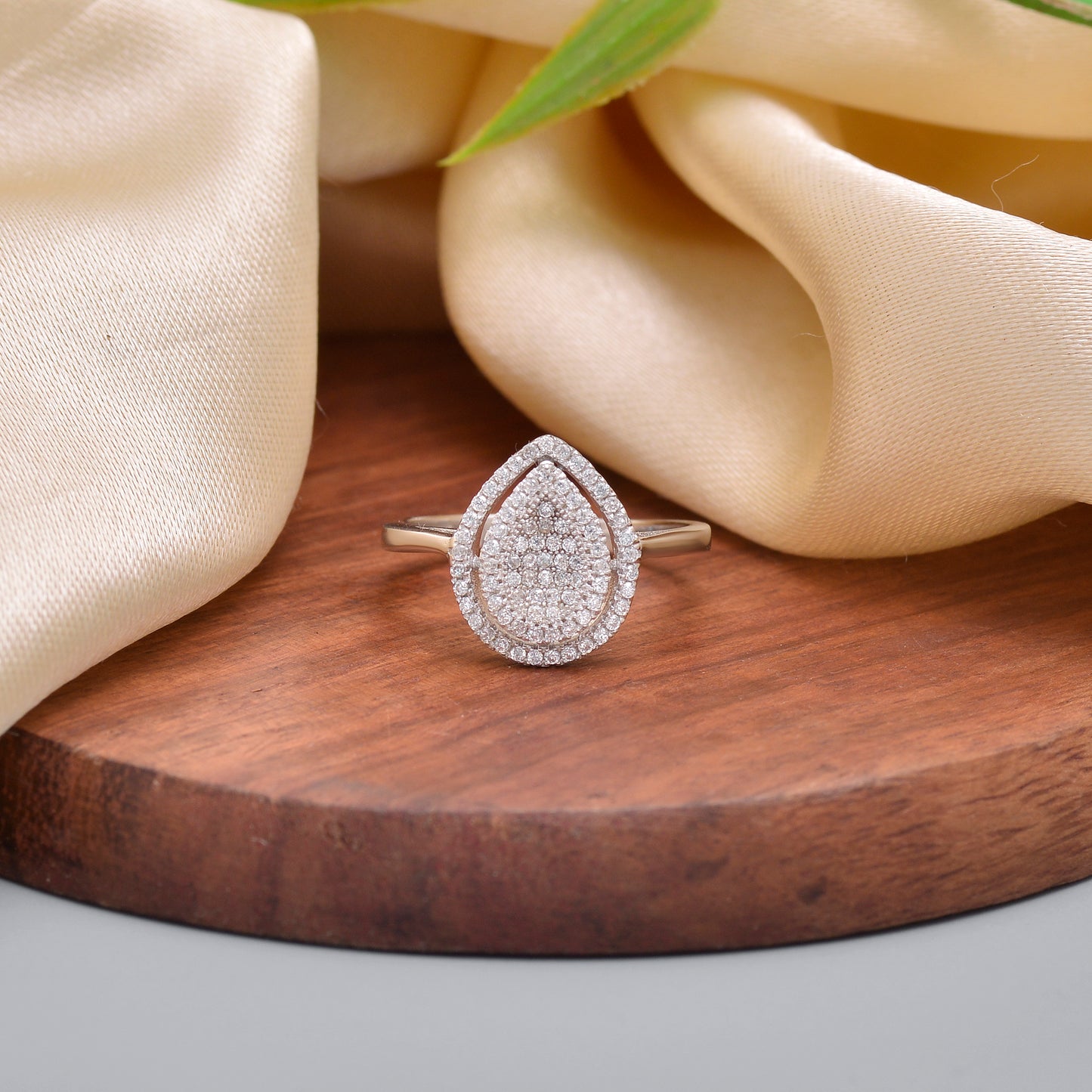 Silver Glam Ring
