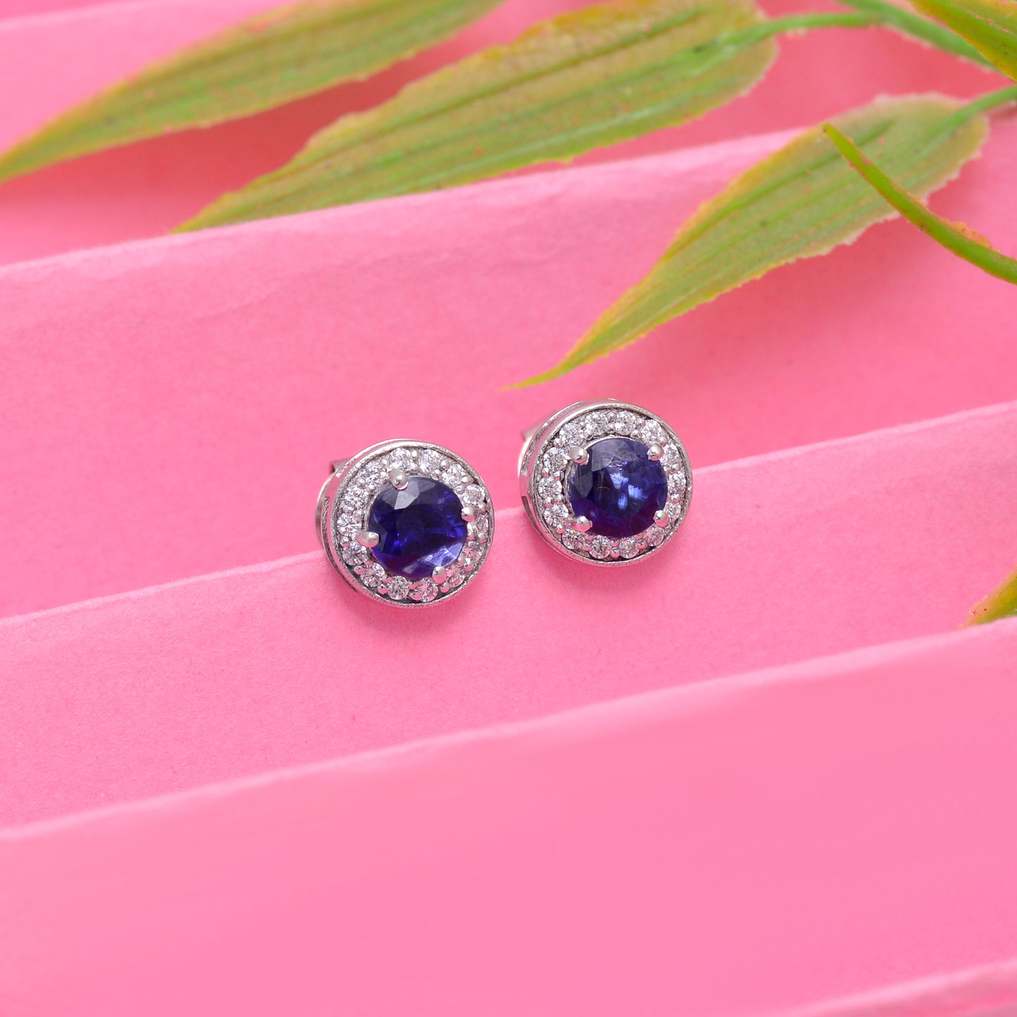 Blue Radiance earrings