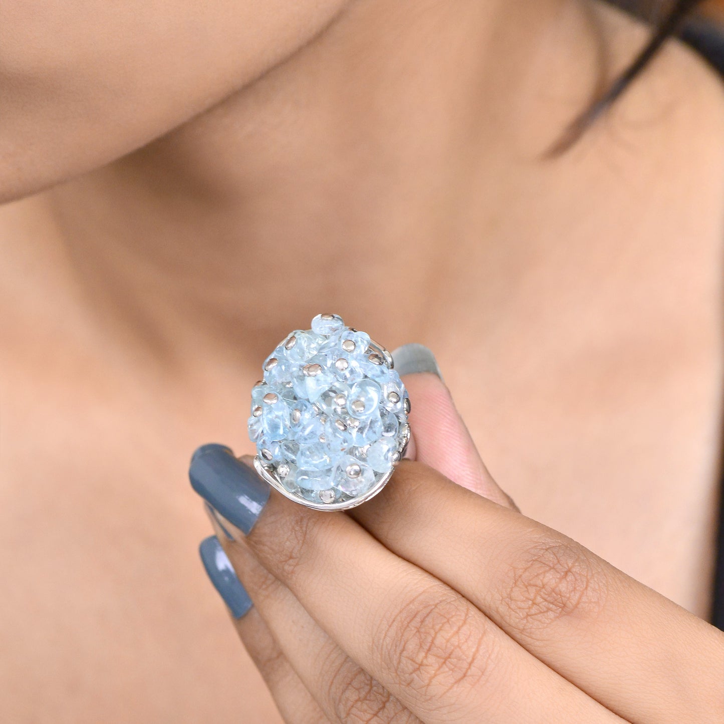 Aquamarine Ring