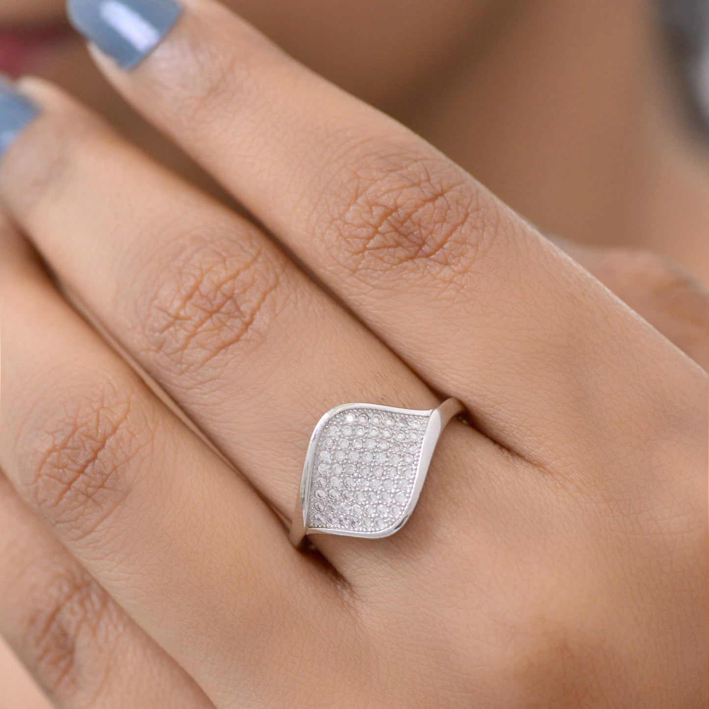 Silver Whisper Ring