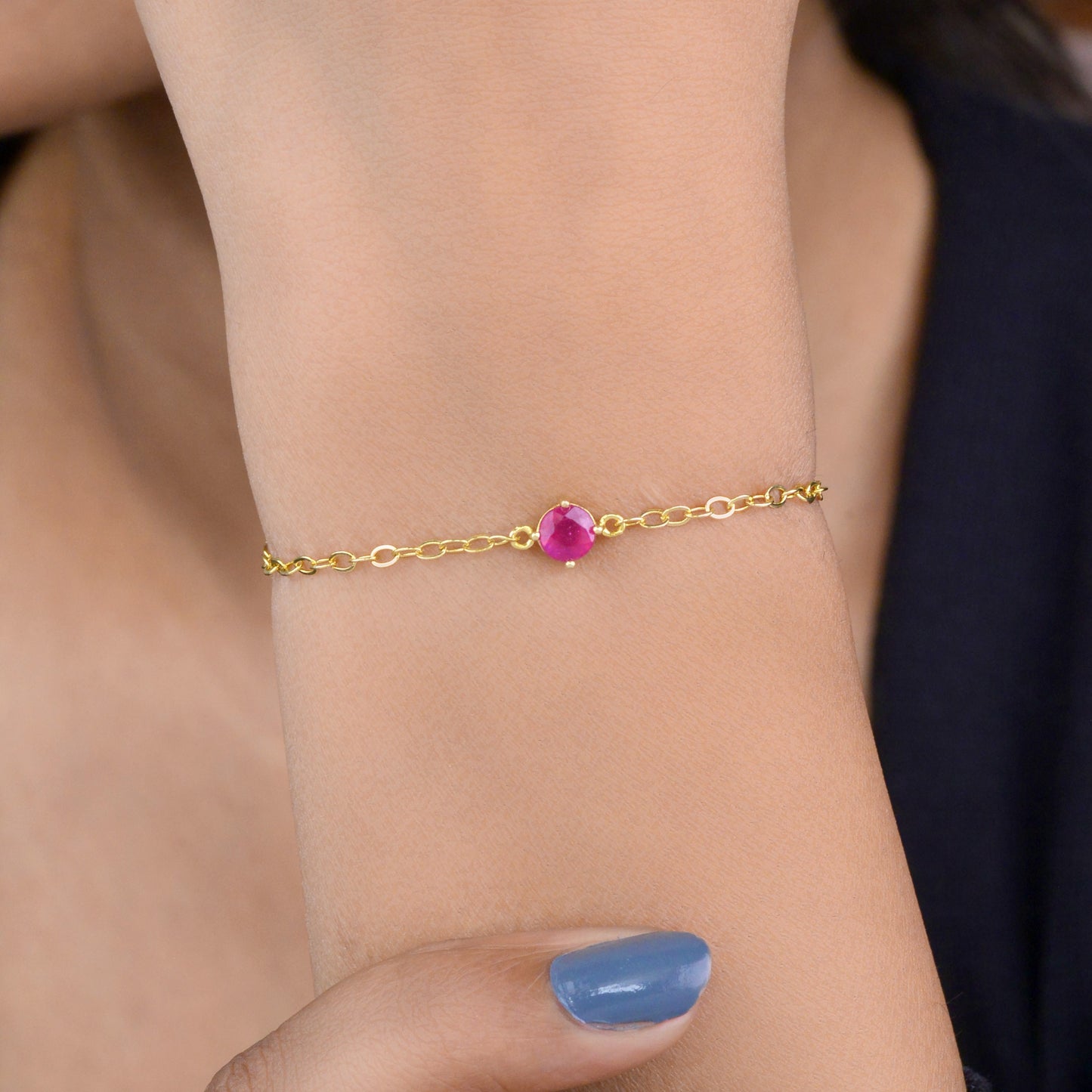 Celestial Ruby Bracelet