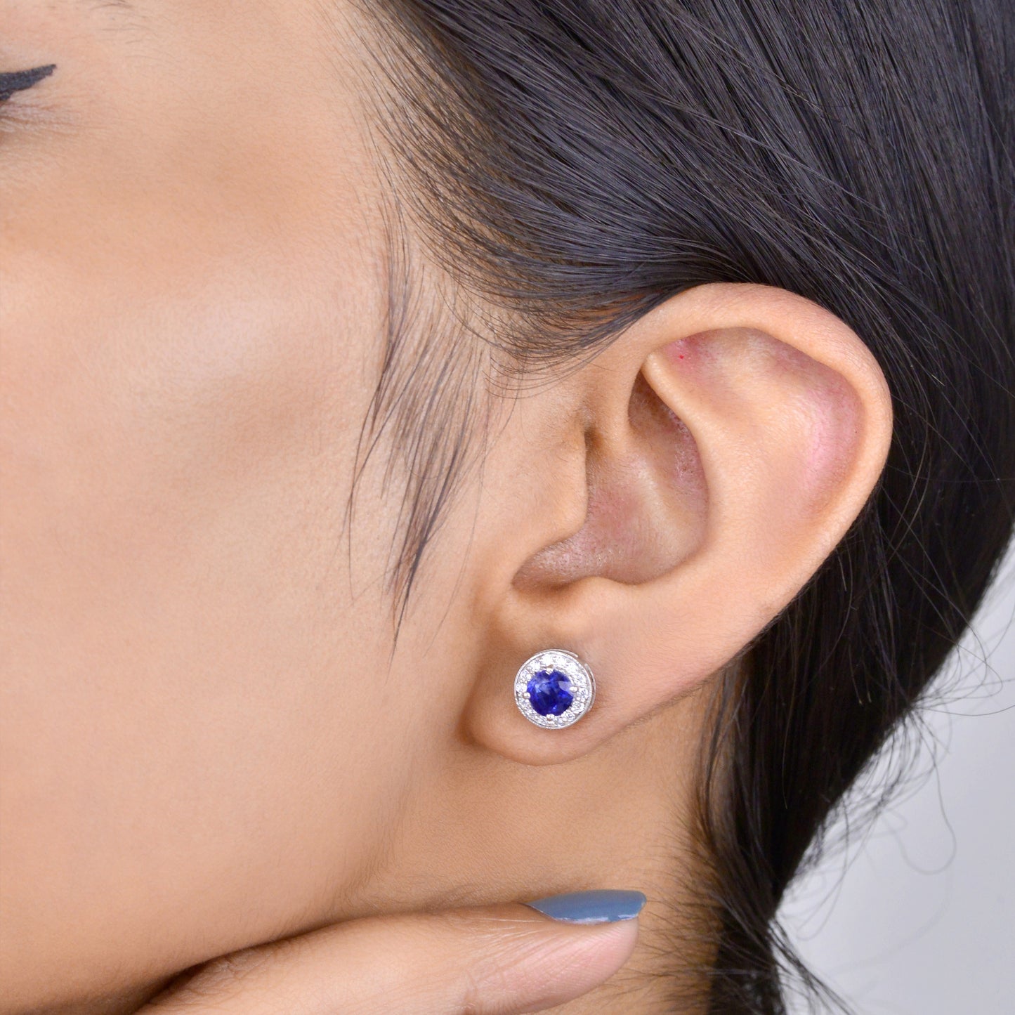 Blue Radiance earrings