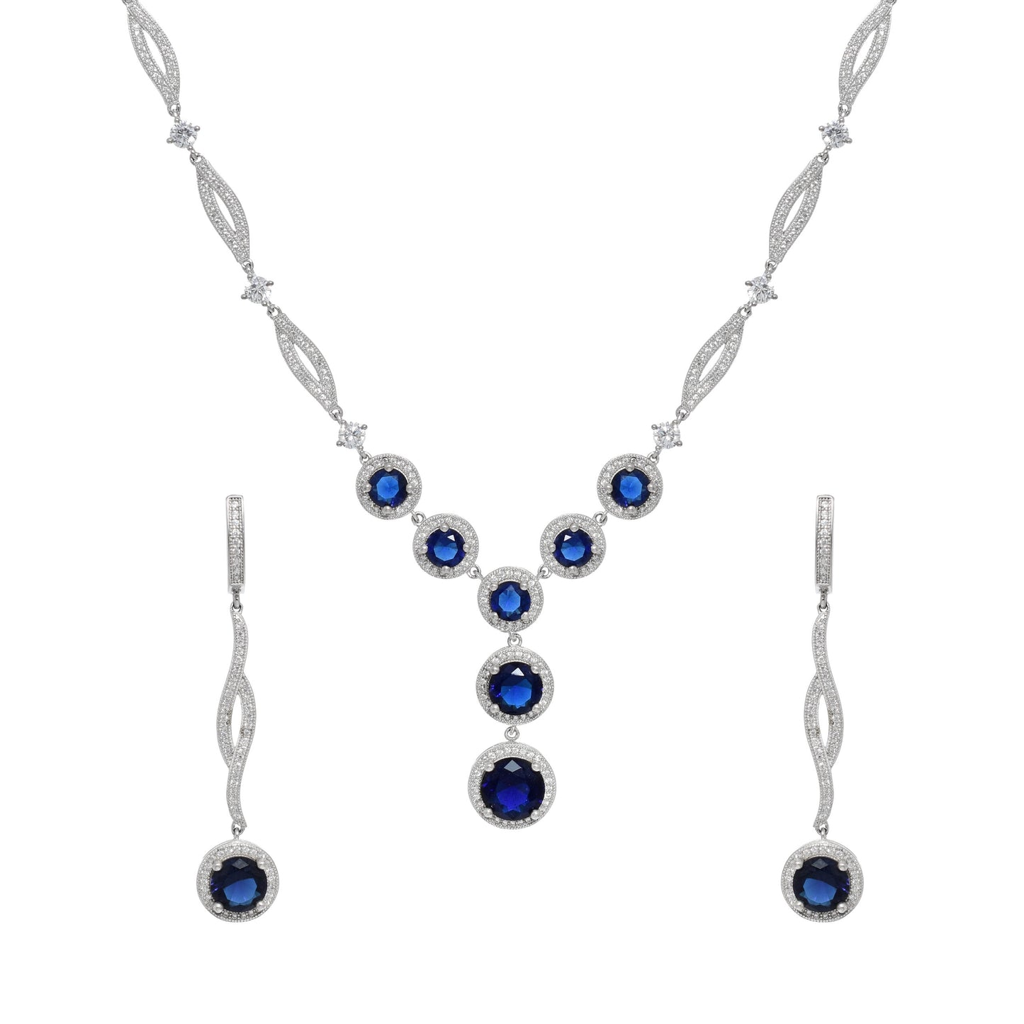 Royal Azure Diamond Set