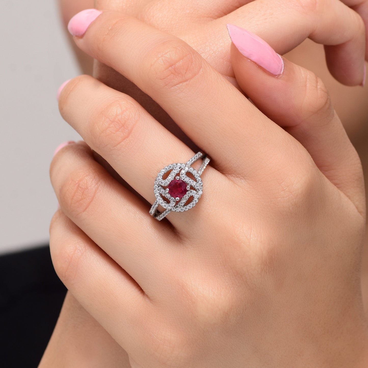 Pink Elegance Ring