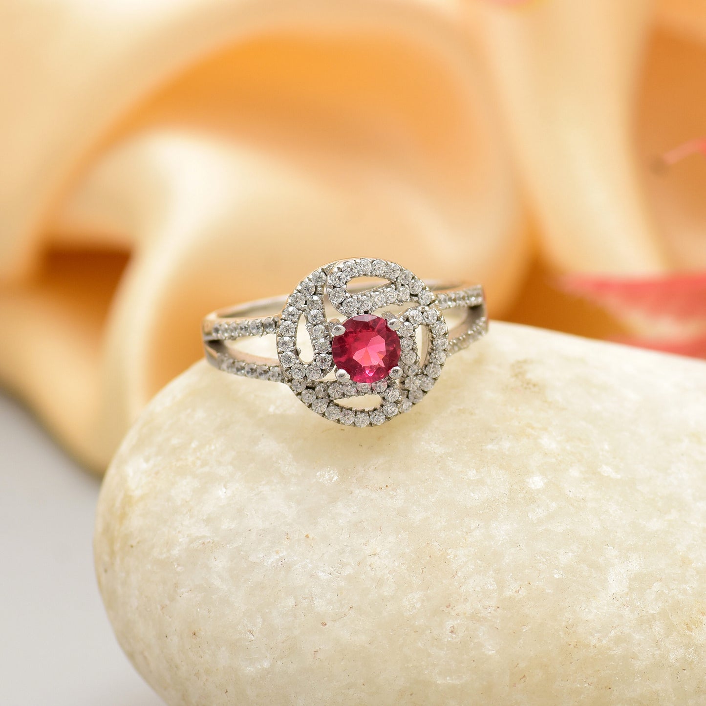 Pink Elegance Ring