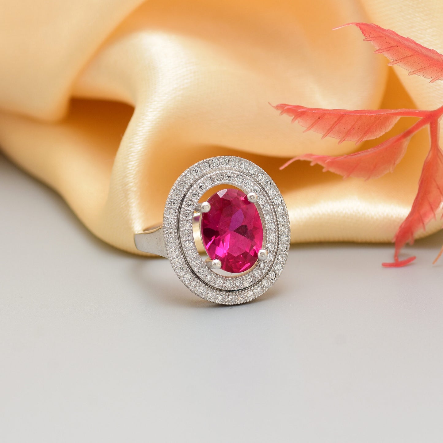 Blushing Americana Ring