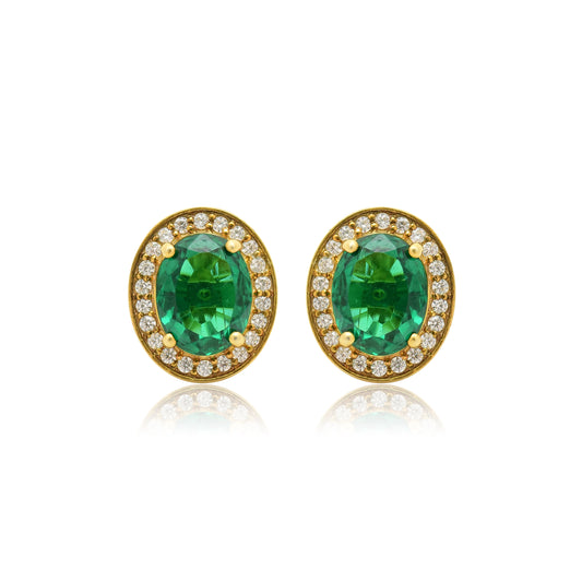 Green Goddess Earrings
