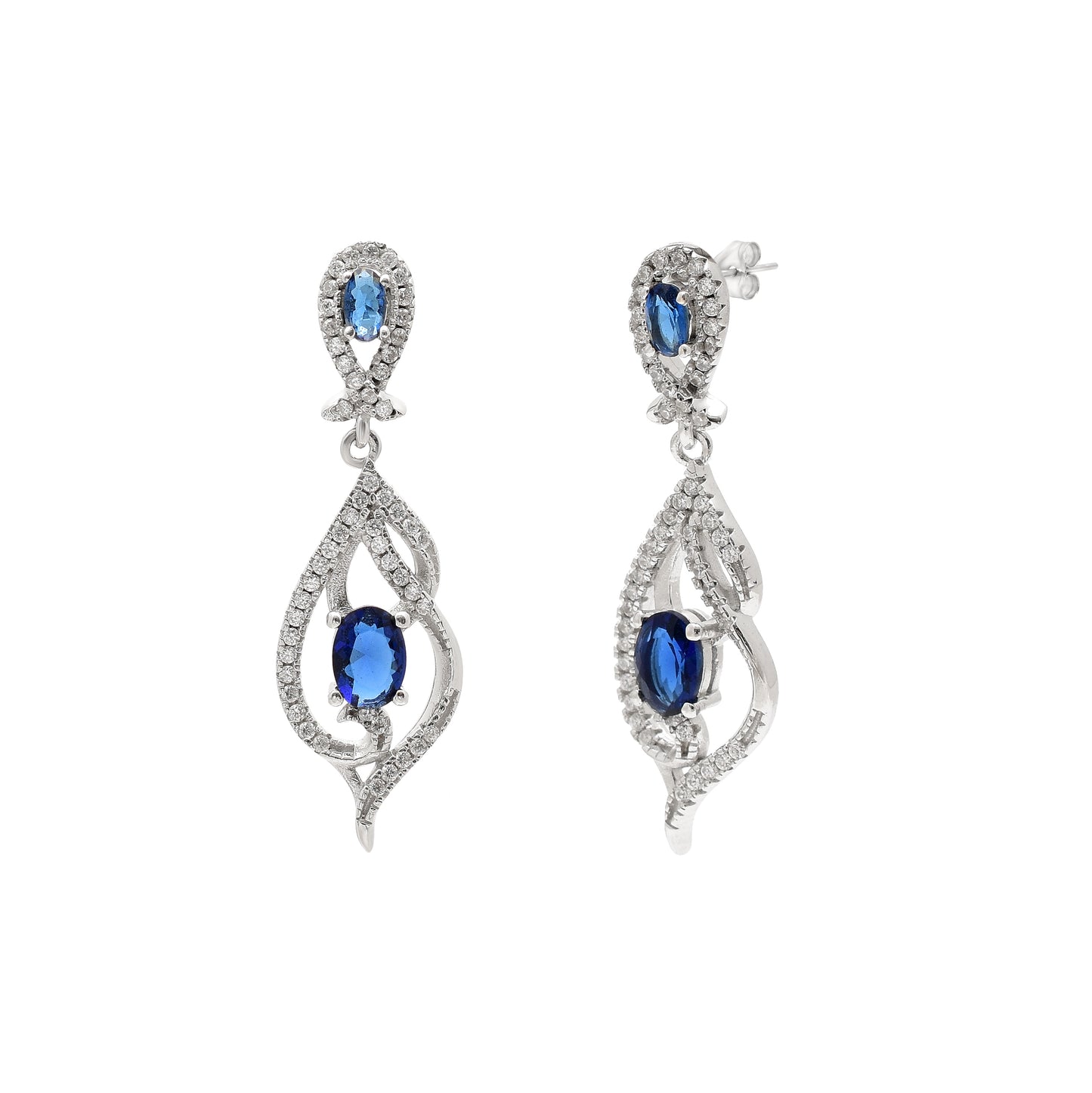 Azure Radiance Earrings