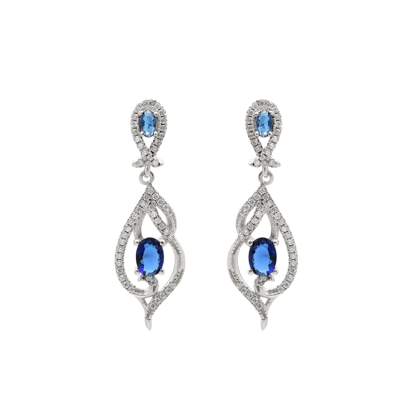 Azure Radiance Earrings