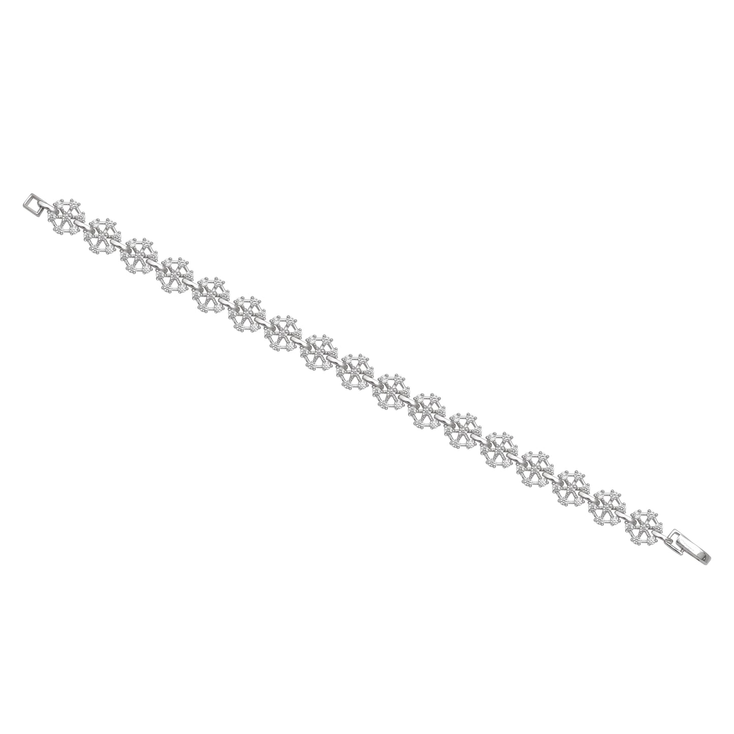 Sparkling Sterling Bracelet