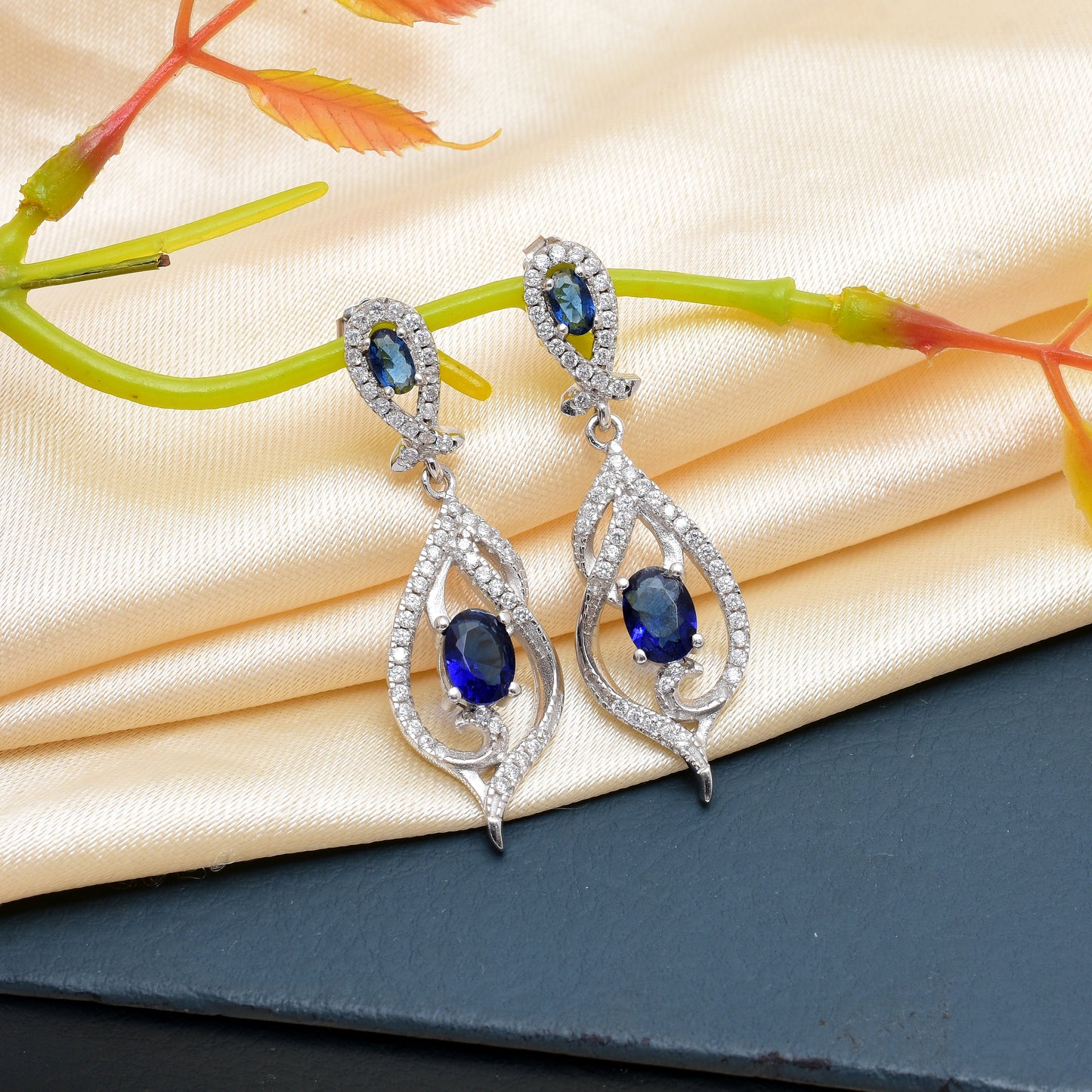 Azure Radiance Earrings
