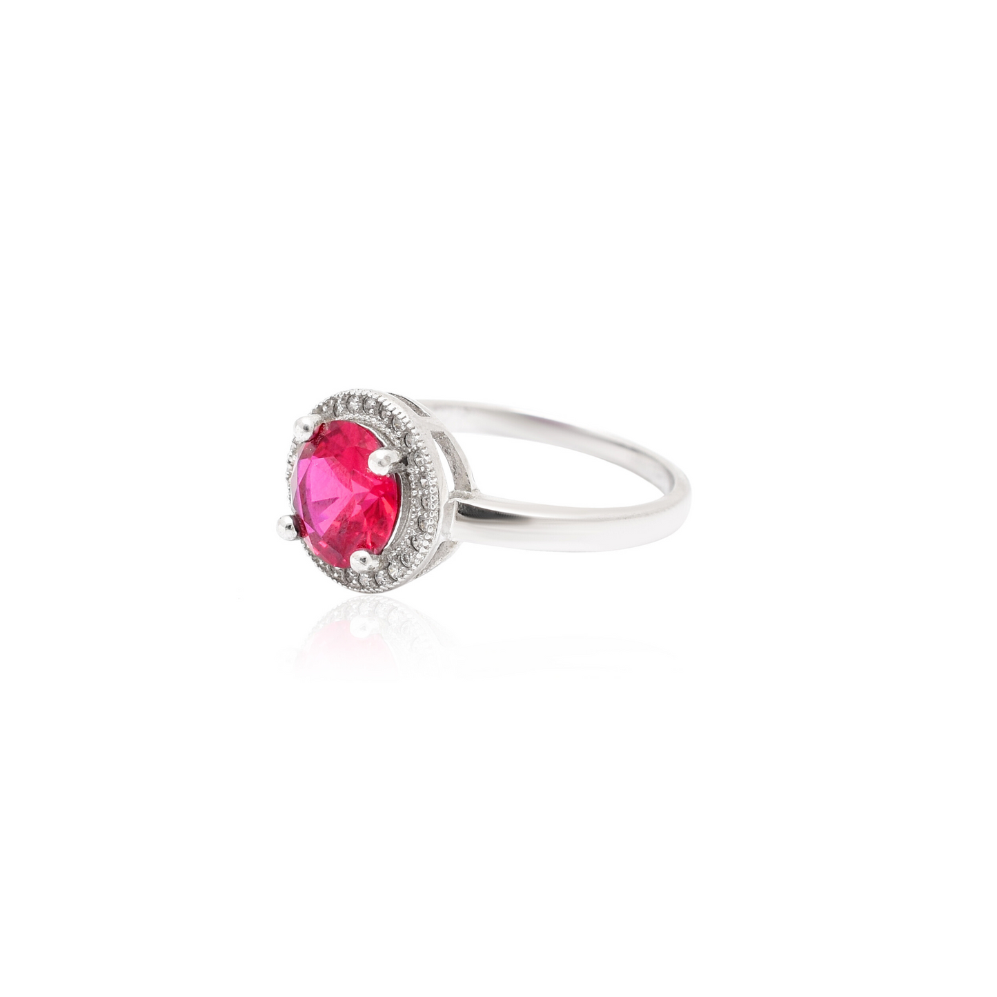 Crimson Glow Ring