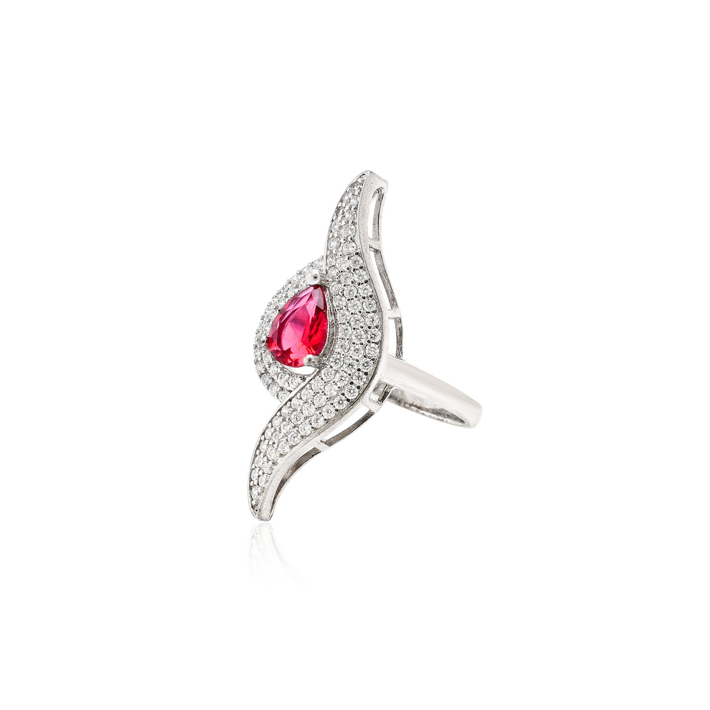 Scarlet Splendor Ring