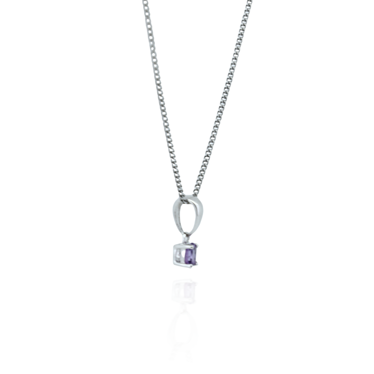 Moonlit Amethyst Charm
