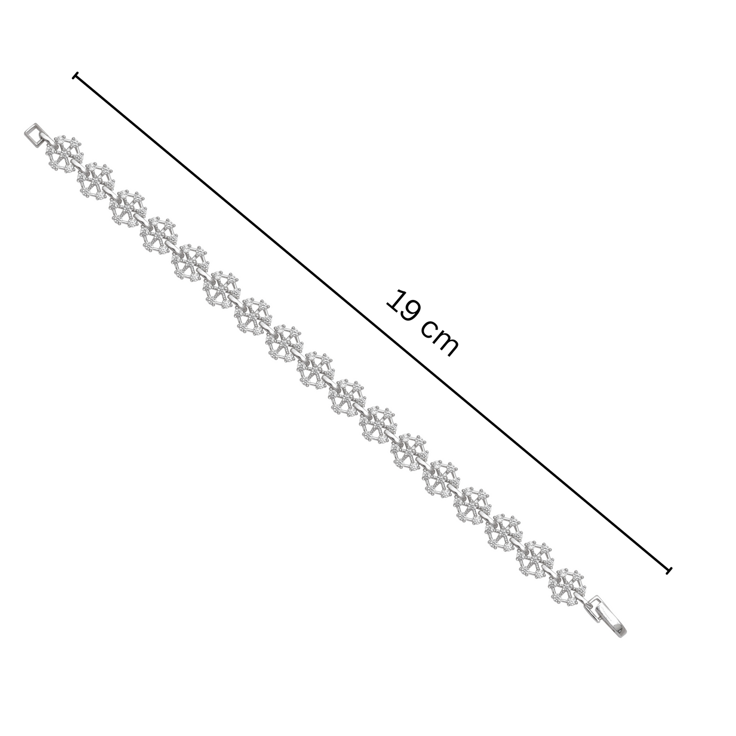 Sparkling Sterling Bracelet