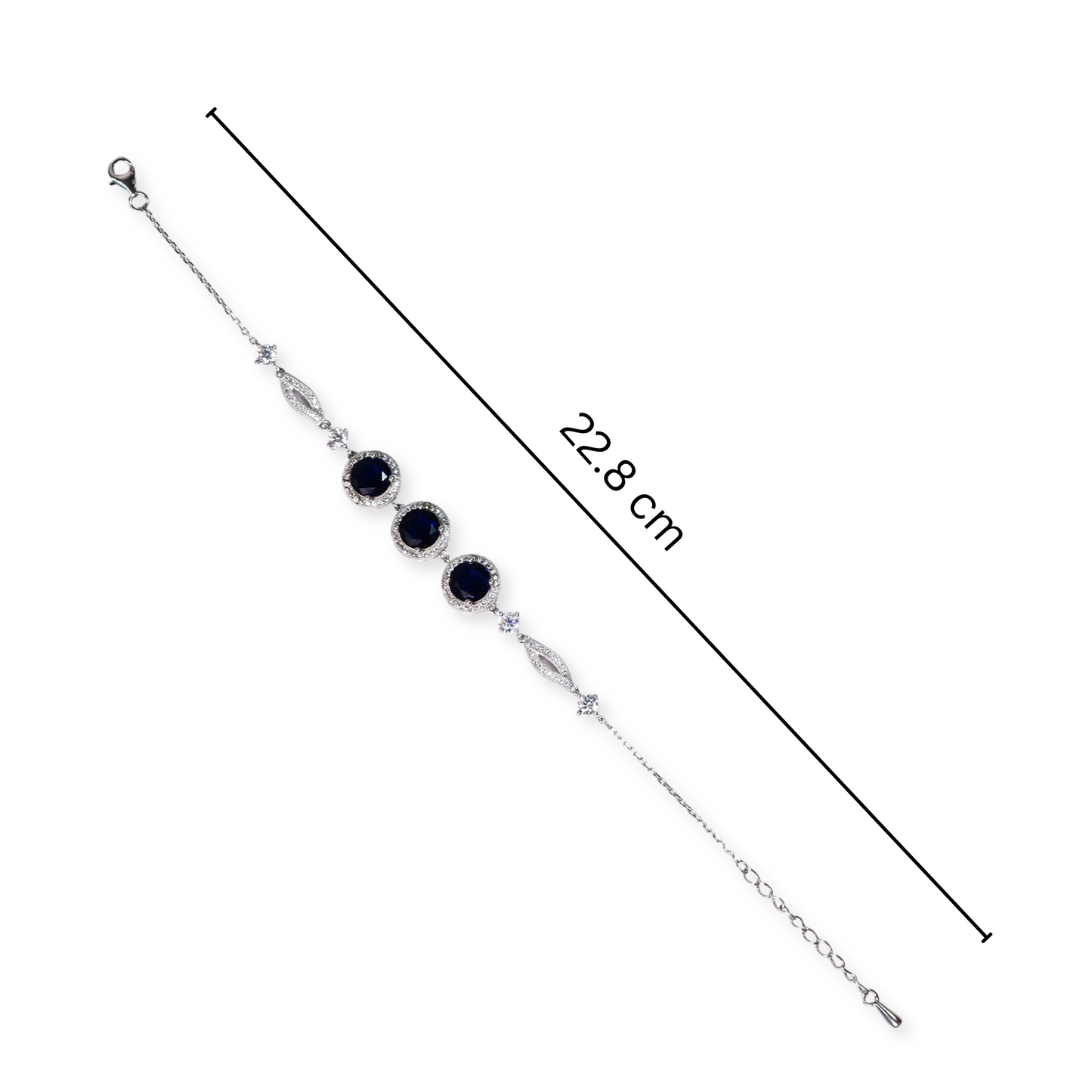 Circular Design Silver Bracelet
