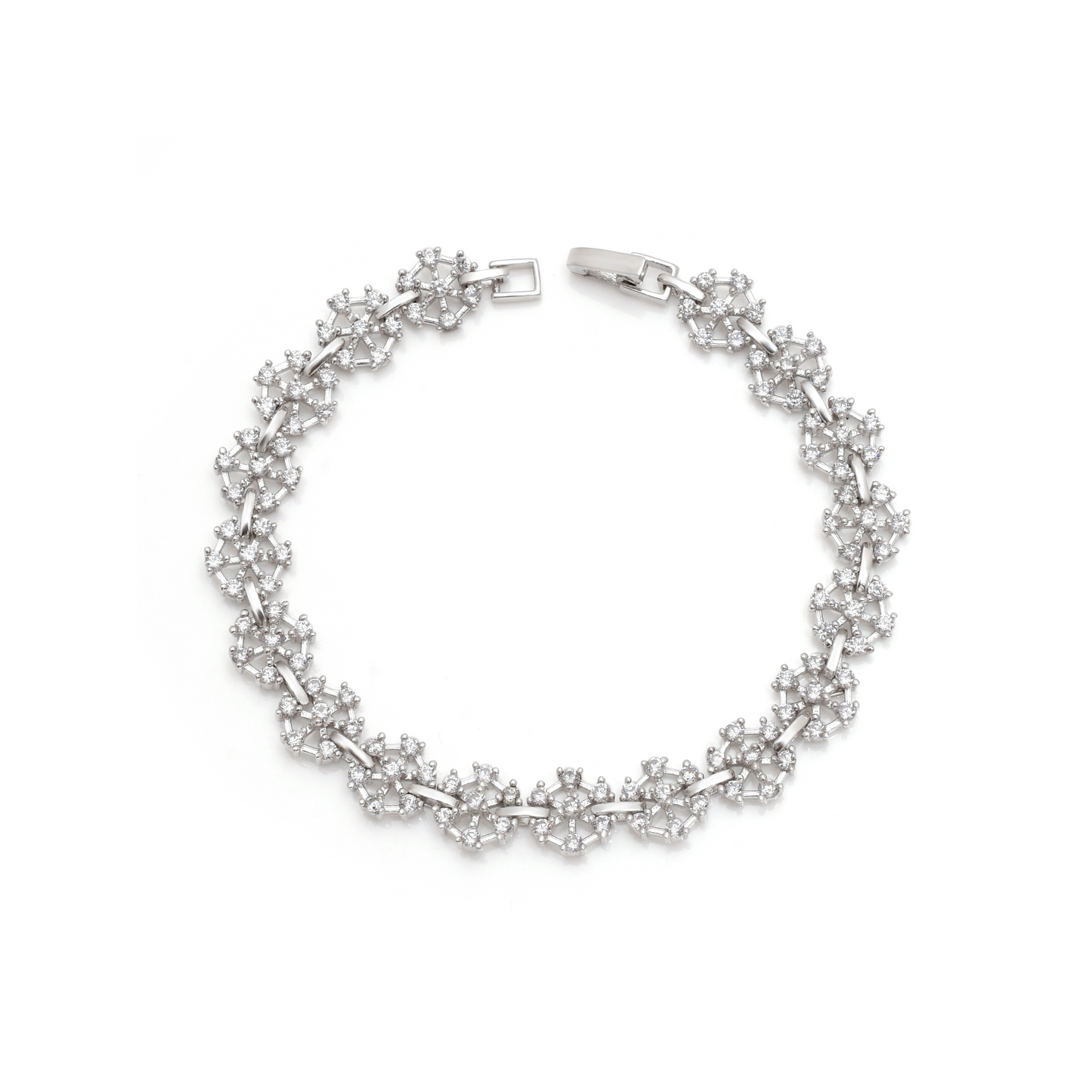Sparkling Sterling Bracelet