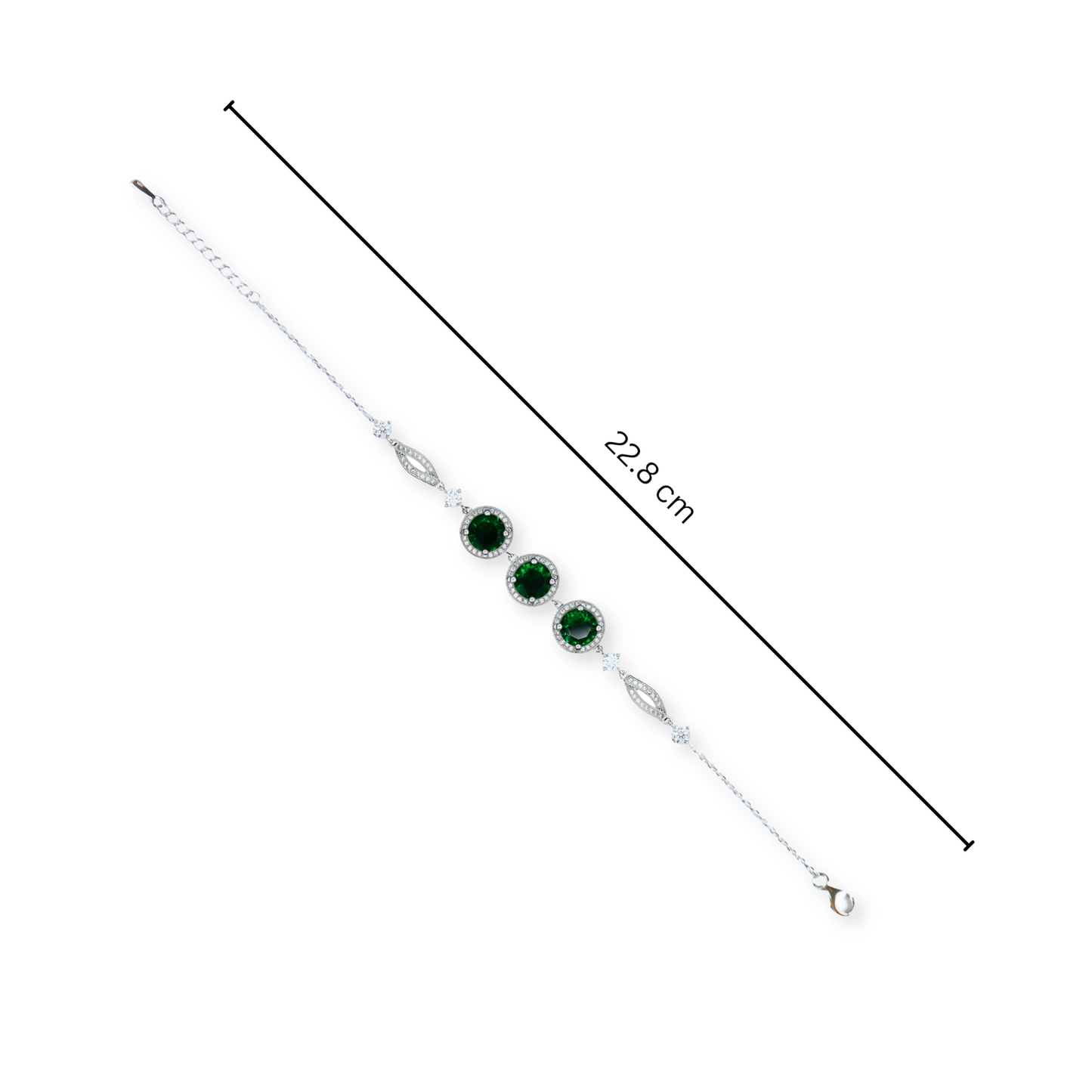 Circular Design Silver Bracelet