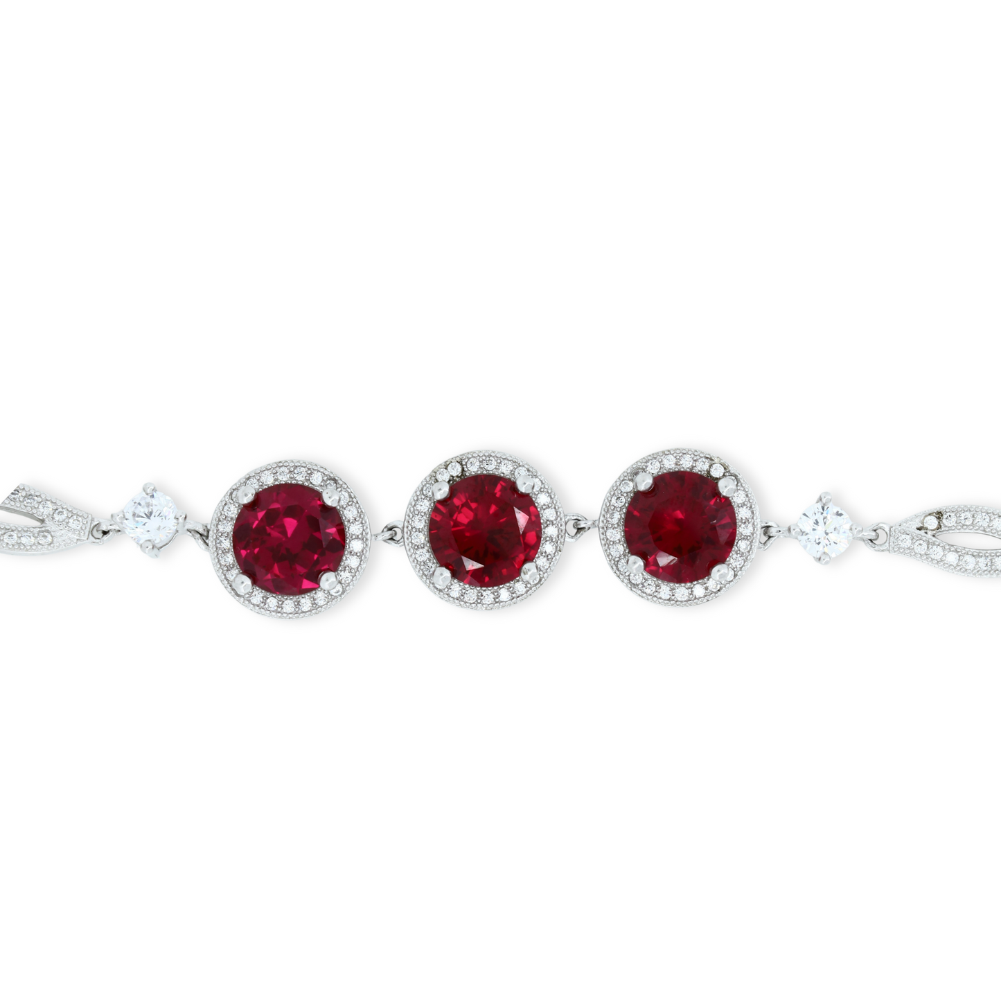 Circular Design Silver Bracelet