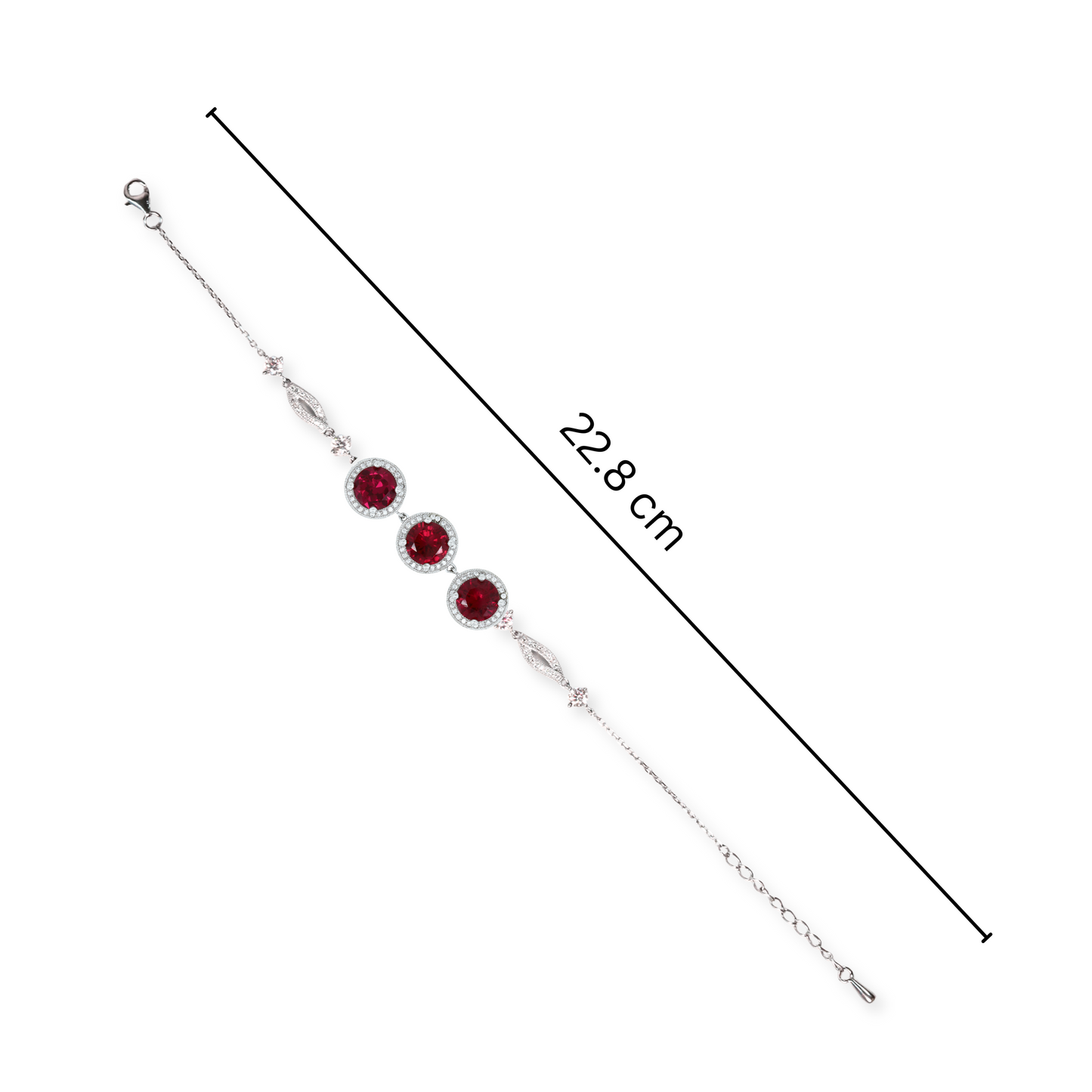 Circular Design Silver Bracelet