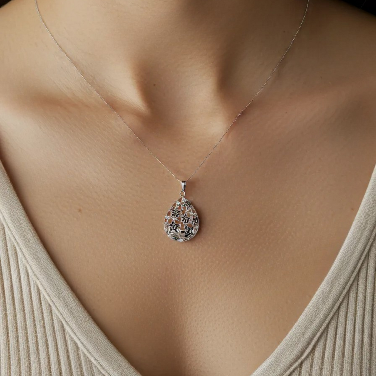 Silver Whisper Pendant