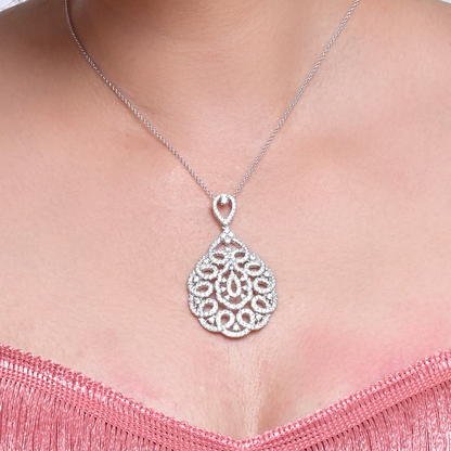 Ethereal Bloom Silver Set