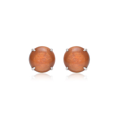 Sunburst Charm Studs
