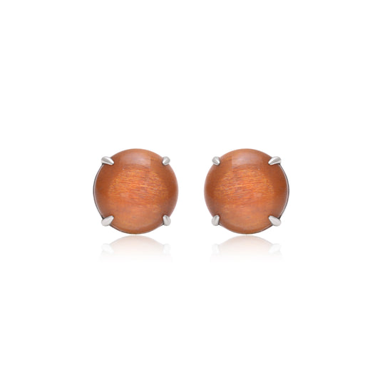 Sunburst Charm Studs