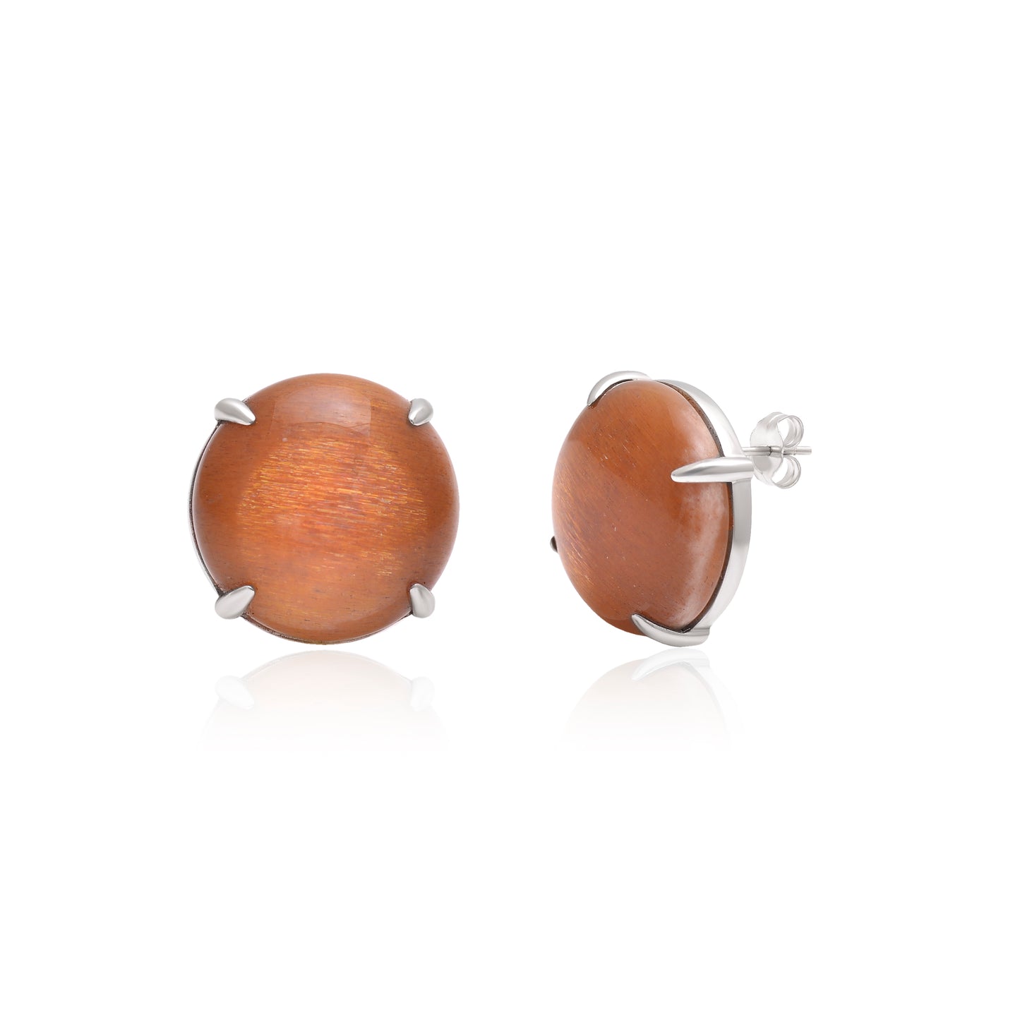 Sunburst Charm Studs