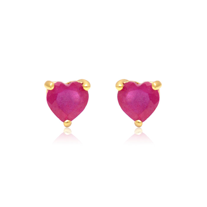 Roseheart Ruby Stud