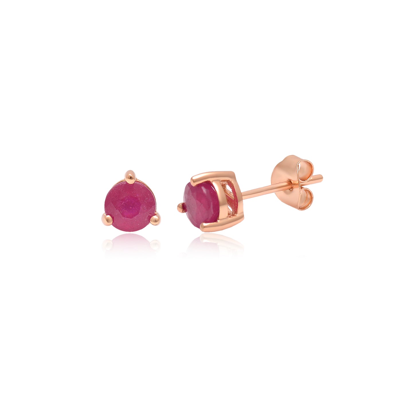 Enchanted Ruby Stud
