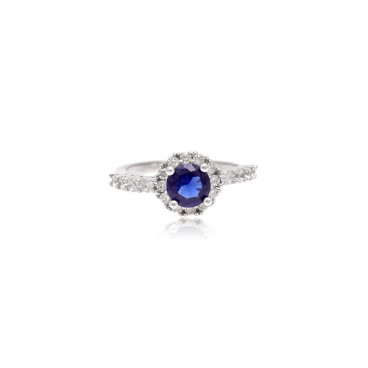 Blue Mirage Ring
