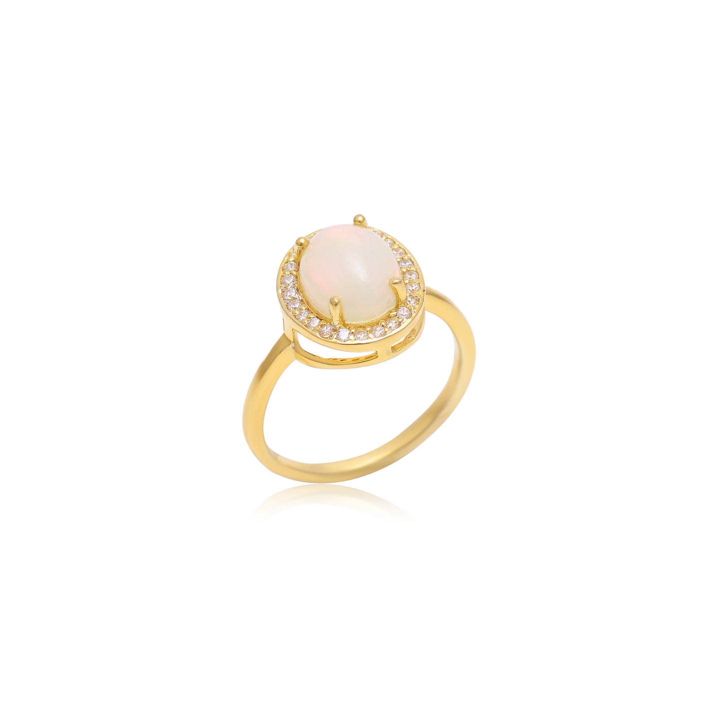 Starlit Opal Ring
