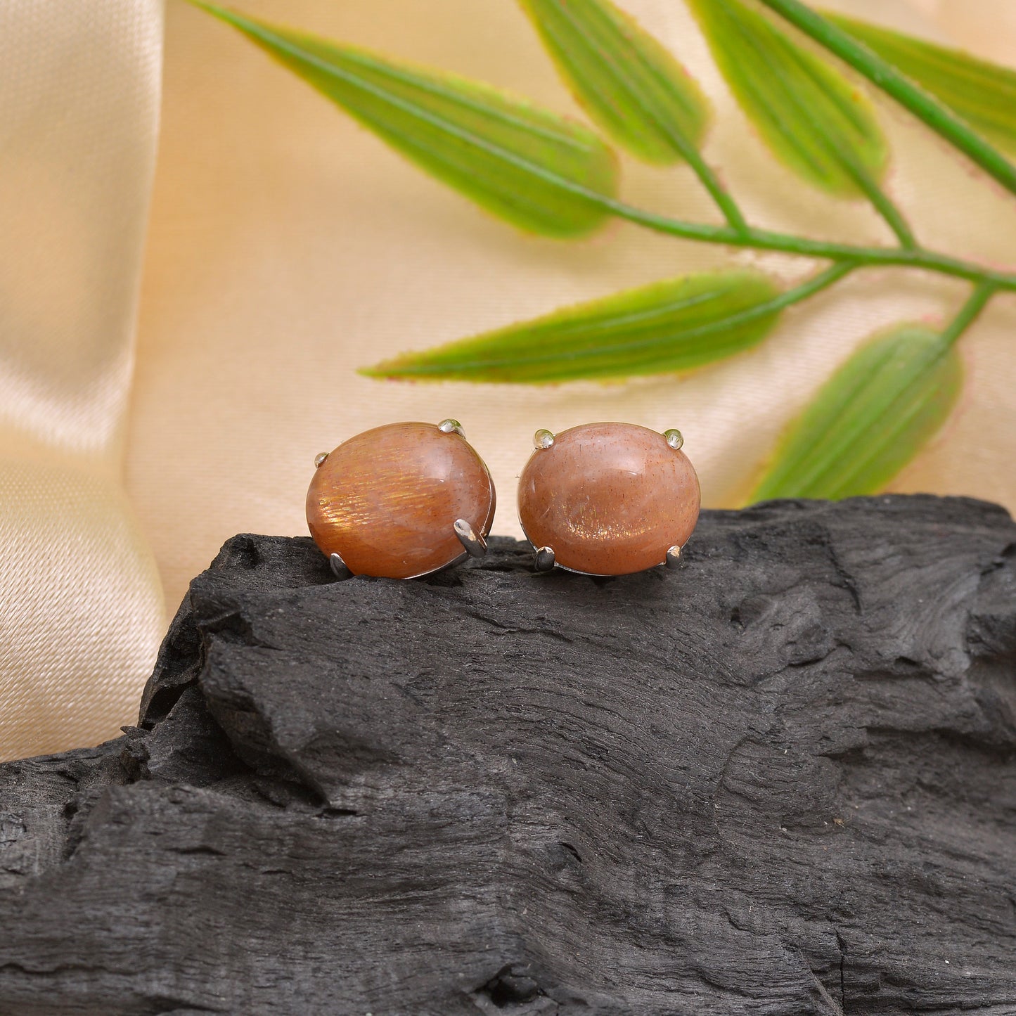 Mystic Sun stone stud