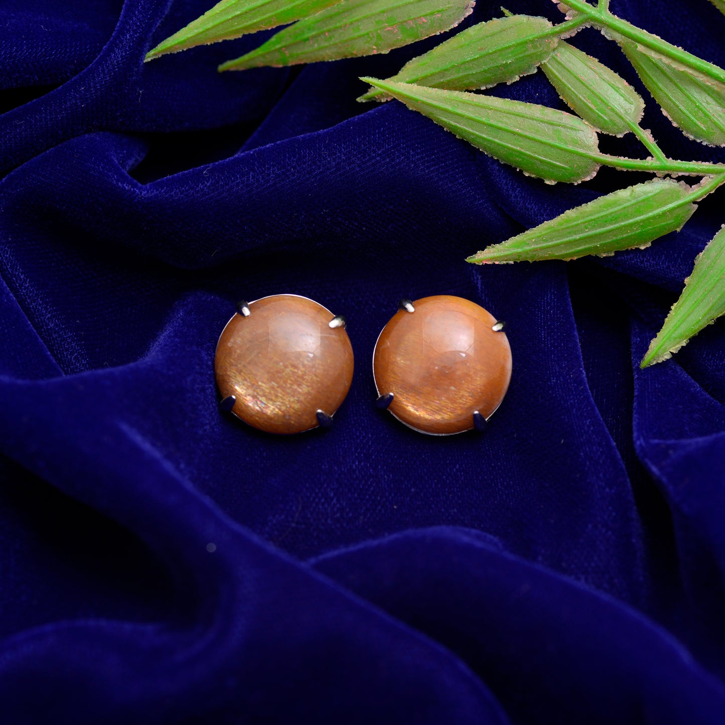 Sunburst Charm Studs