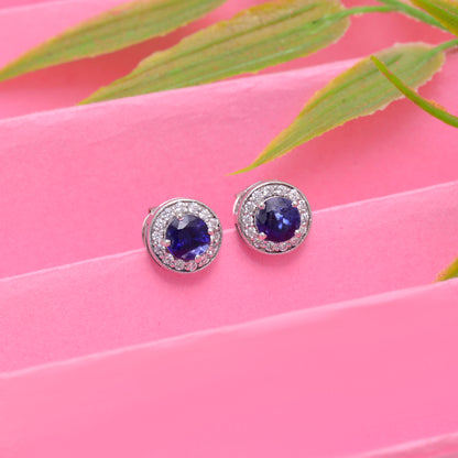 Blue Radiance earrings