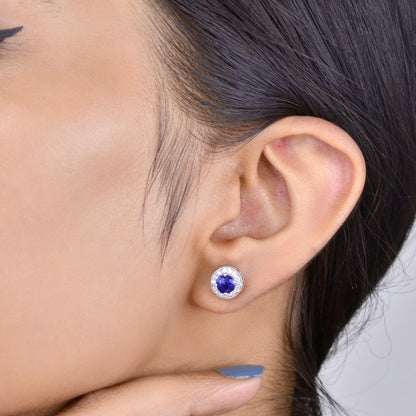 Blue Radiance earrings
