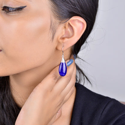 Mystic Lapis Earrings