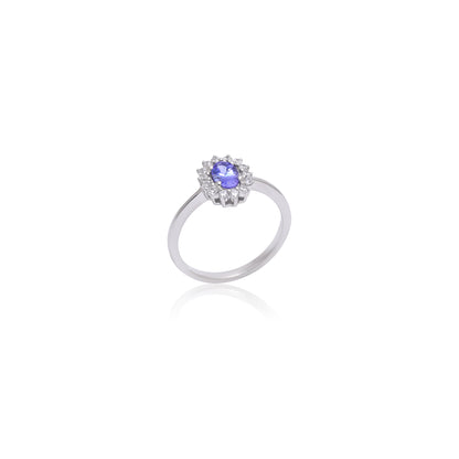 Twilight Tanzanite Sterling Silver Set