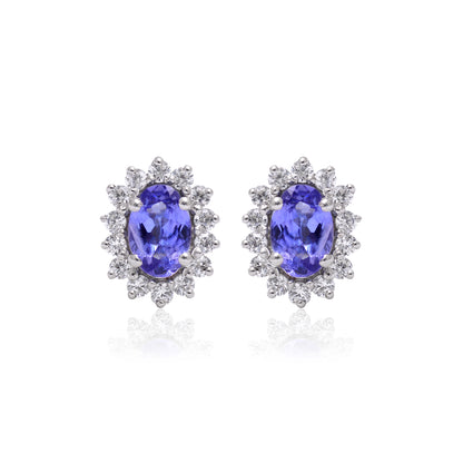 Twilight Tanzanite Sterling Silver Set