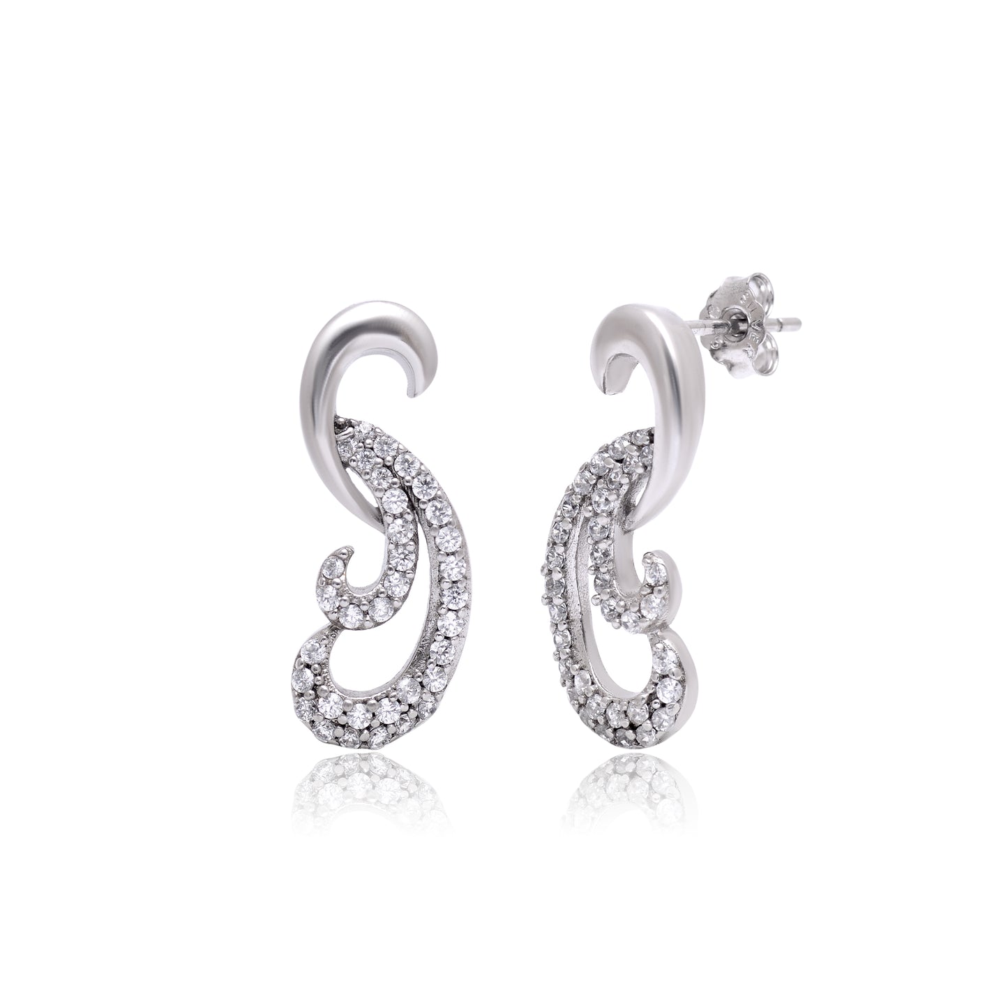 Peacock Stud Earring