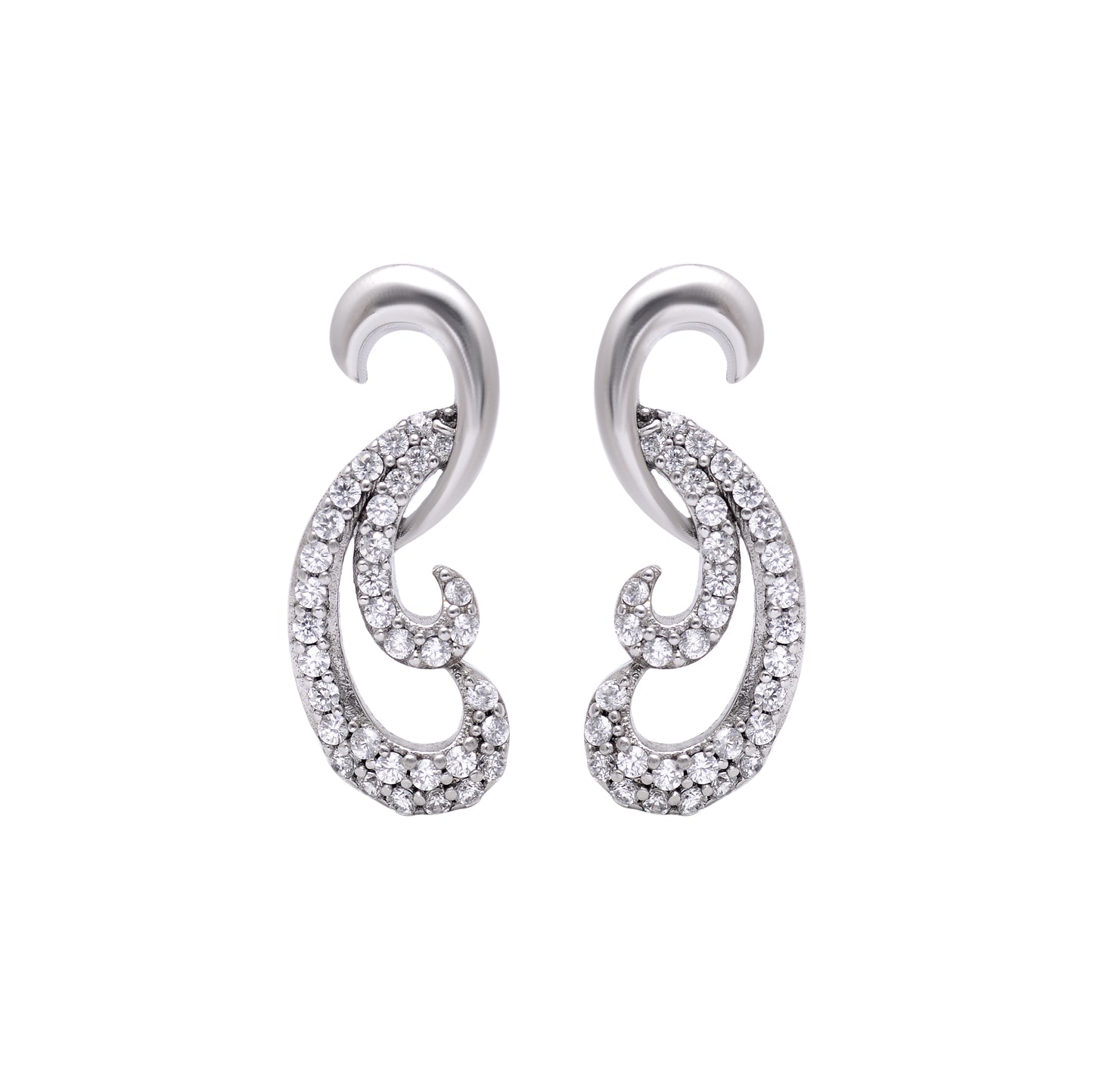 Peacock Stud Earring