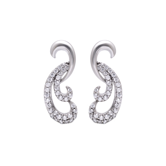 Peacock Stud Earring