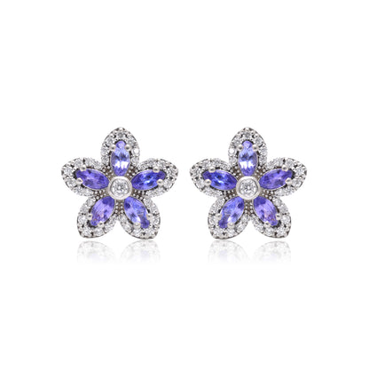 Floral Charm Earring