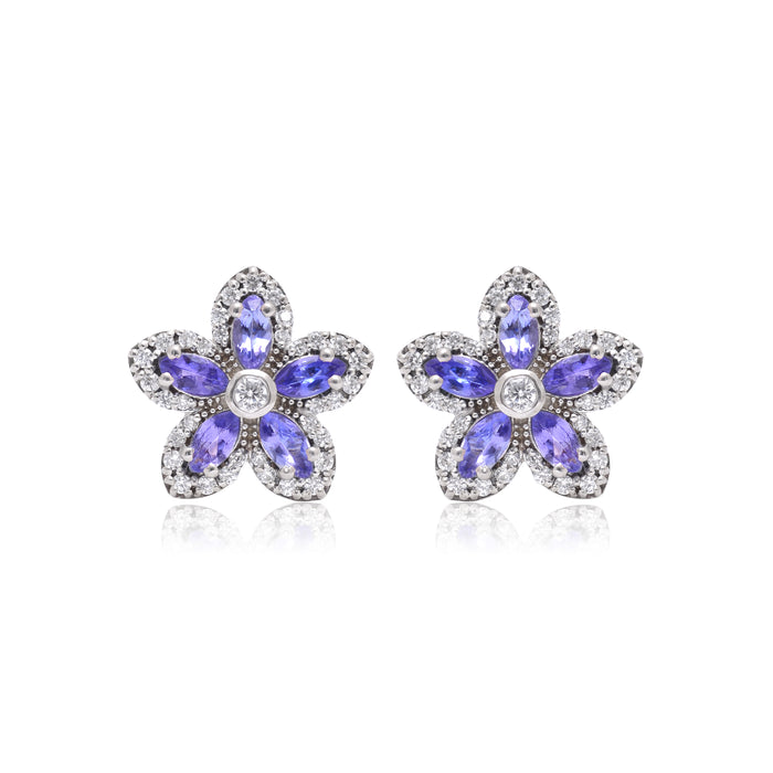 Floral Charm Earring