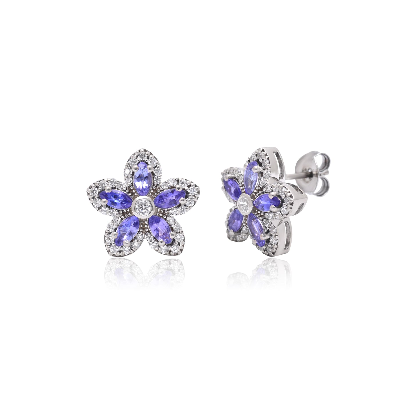 Floral Charm Earring