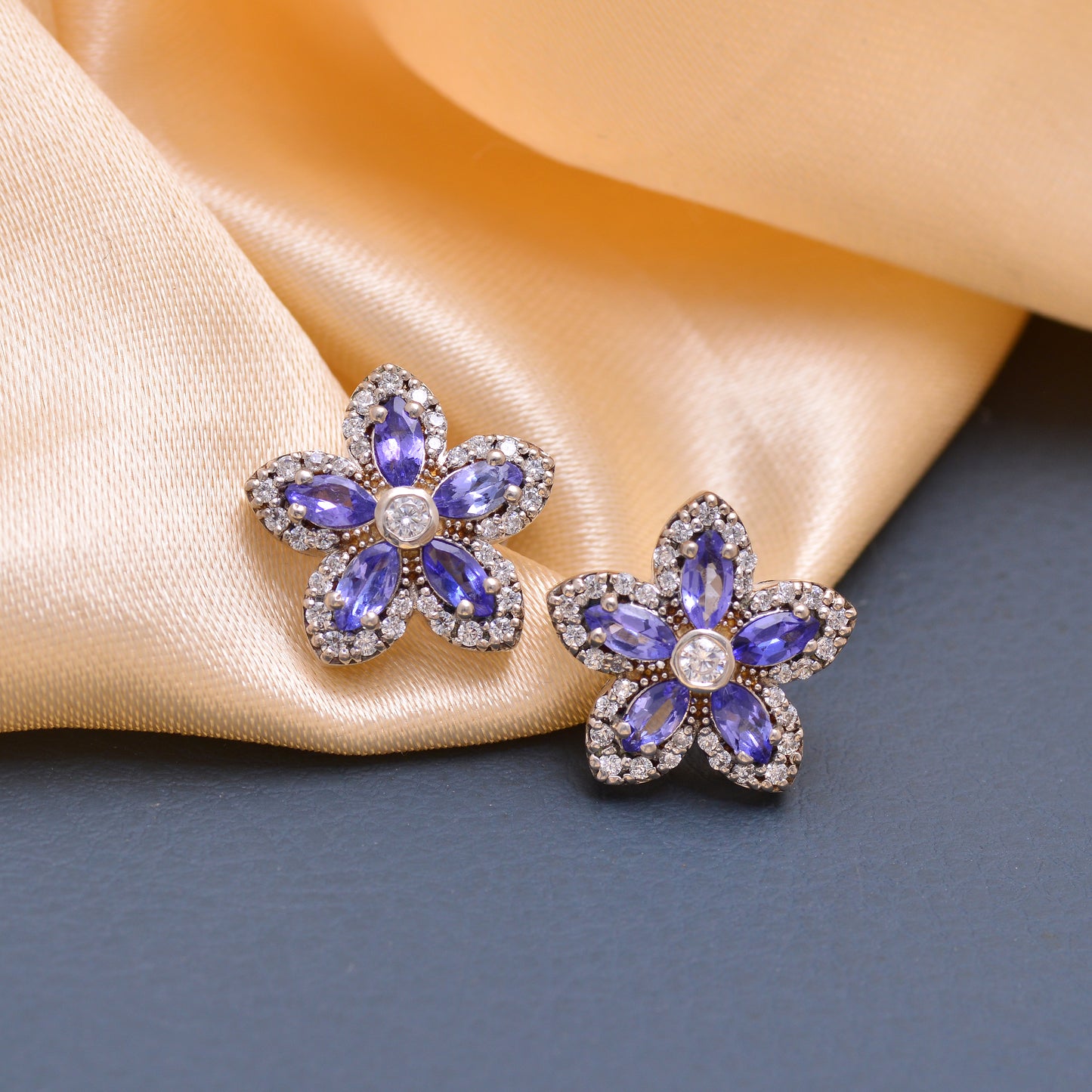 Floral Charm Earring