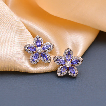 Floral Charm Earring