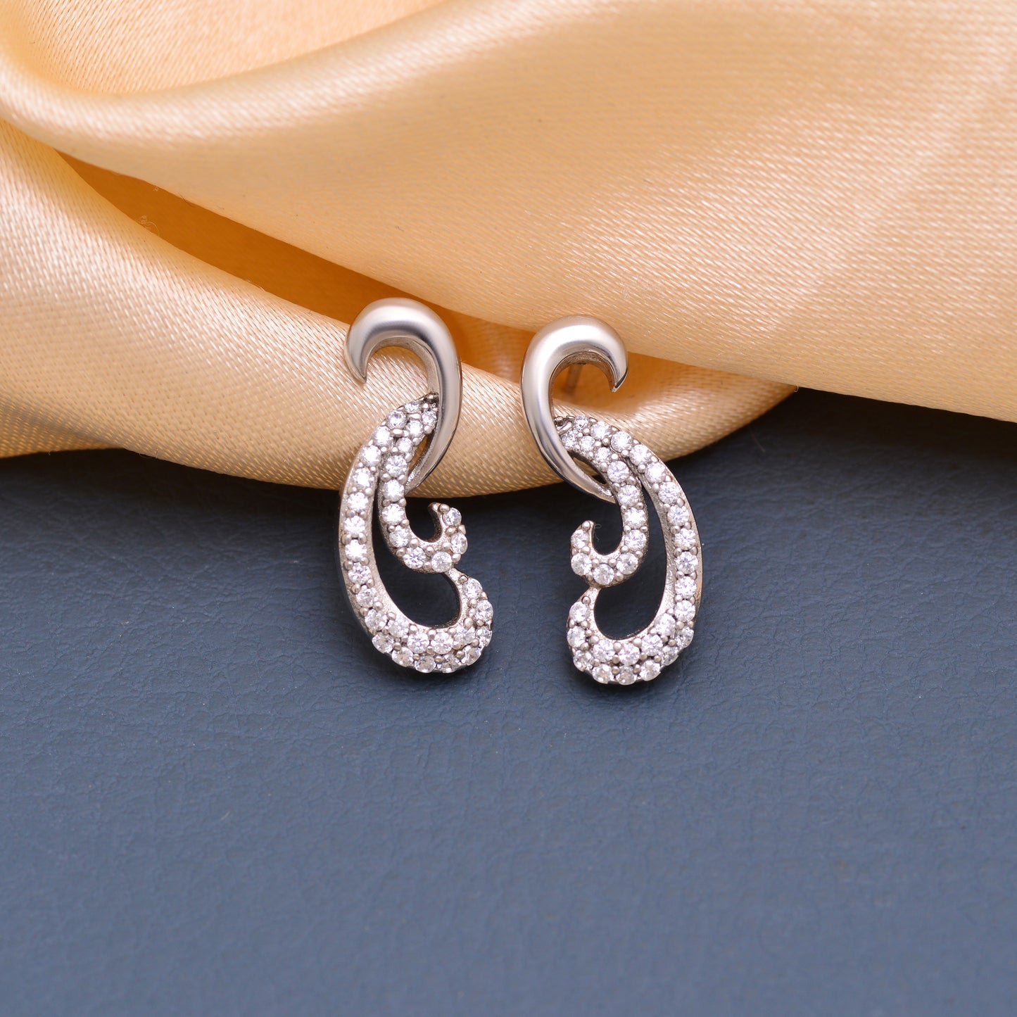 Peacock Stud Earring